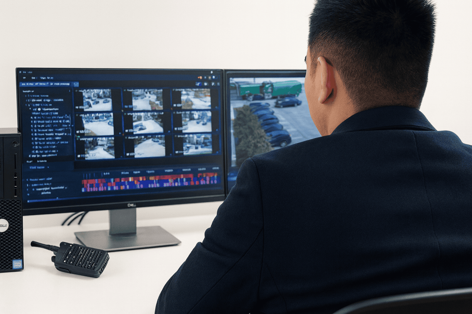 CCTV monitoring for electrical system safety and security solutions.